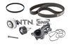 Set distributie curea si pompa apa SNR KDP457.753