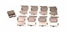 Set accesorii placute frana Maxgear 27-2548