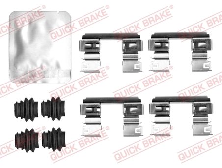 Set accesorii placute frana QUICK BRAKE 109-0193