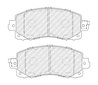 SET PLACUTE FRANA FERODO FDB5299 - Compatibil cu SUBARU