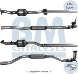 CATALIZATOR BM CATALYSTS BM92820H - Compatibil cu MITSUBISHI