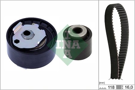 SET DISTRIBUTIE CUREA INA 530 0856 10 - Compatibil cu ALFA ROMEO, CITROEN, DS, FIAT, JEEP, OPEL, PEUGEOT, TOYOTA, VAUXHALL