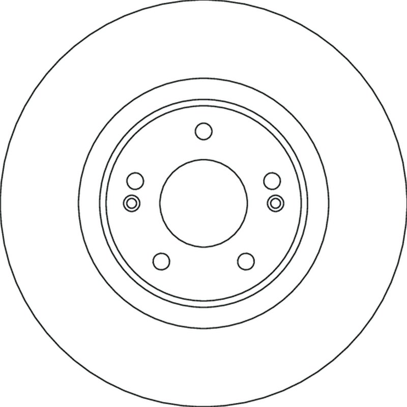 DISC FRANA TRW DF4632S - Compatibil cu HYUNDAI, KIA