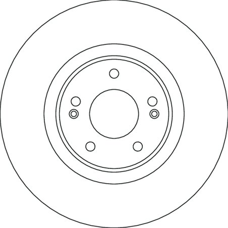 DISC FRANA TRW DF4632S - Compatibil cu HYUNDAI, KIA