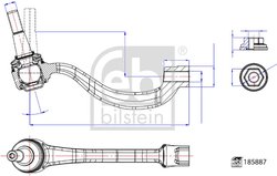 Cap de bara Febi Bilstein 185887