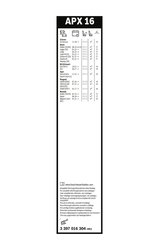 LAMELA STERGATOR BOSCH 3 397 016 304 - Compatibil cu CITROEN, DACIA, DS, FIAT, OPEL, PEUGEOT, PEUGEOT (DF-PSA), RENAULT