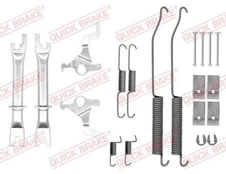 SET ACCESORII SABOTI FRANA QUICK BRAKE 105-0036S - Compatibil cu NISSAN, RENAULT