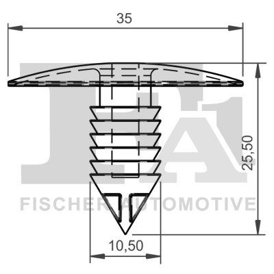 clips, acoperire decorativa si protectie FA1 21-10008.10