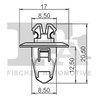 clips, acoperire decorativa si protectie FA1 77-40049.10