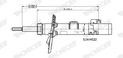AMORTIZOR MONROE V4522 - Compatibil cu VW