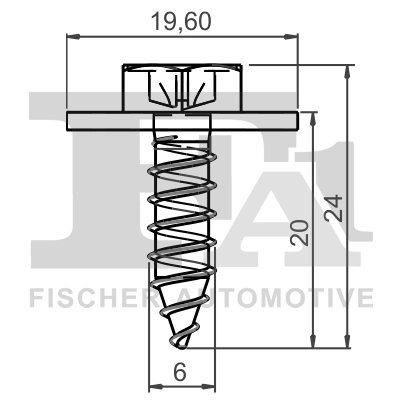 Surub FA1 77-70002.10