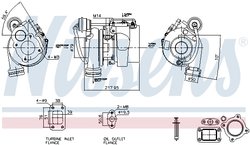 TURBINA NISSENS 93760 - Compatibil cu RENAULT TRUCKS