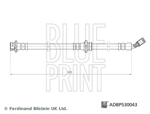 Furtun frana Blue Print ADBP530043