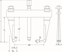 EXTRACTOR INTERN/EXTERN HAZET 1750-14 - Piesa auto compatibila cu mai multe marci