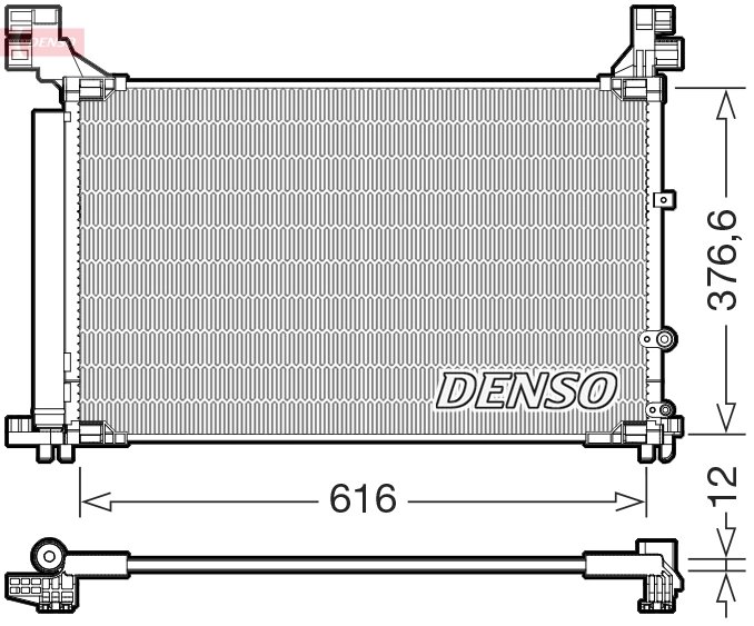 Radiator climatizare Denso DCN50133