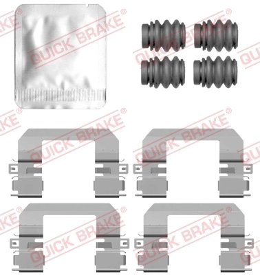 Set accesorii placute frana QUICK BRAKE 109-0176