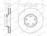 Disc frana Ferodo DDF3057C
