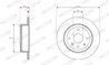 DISC FRANA FERODO DDF1944C - Compatibil cu CHEVROLET, DAEWOO