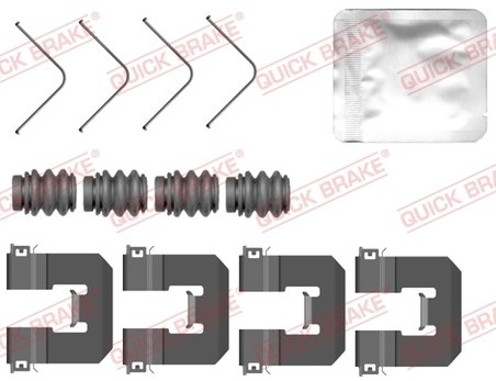 Set accesorii placute frana QUICK BRAKE 109-0160