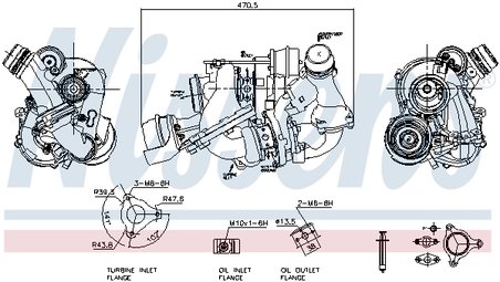 Turbina Nissens 93310
