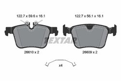Set placute frana Textar 2661001