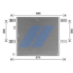 Radiator climatizare HIGHWAY AUTOMOTIVE 40057012
