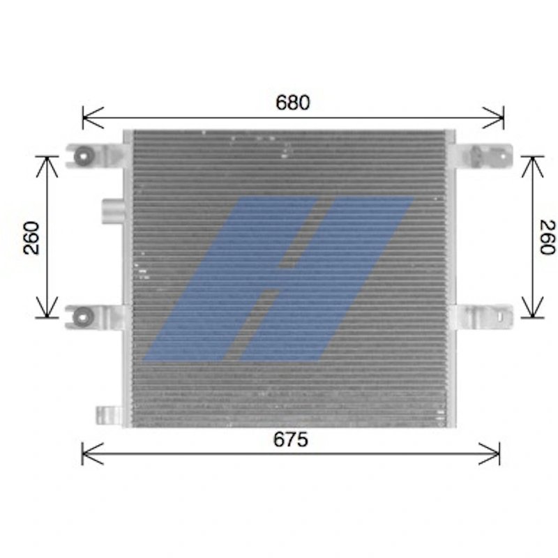Radiator climatizare HIGHWAY AUTOMOTIVE 40057012