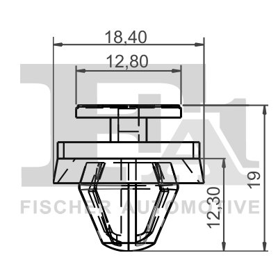 clips, acoperire decorativa si protectie FA1 21-40031.10