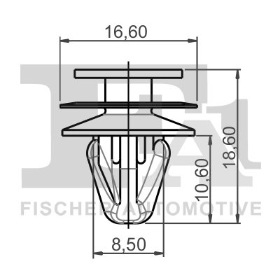 clips, acoperire decorativa si protectie FA1 73-40005.10