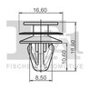 clips, acoperire decorativa si protectie FA1 73-40005.10