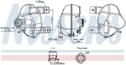 VAS EXPANSIUNE LICHID RACIRE NISSENS 996250 - Compatibil cu ALFA ROMEO, FIAT, LANCIA