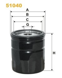 Filtru ulei WIX Filters 51040