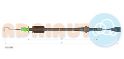 Cablu acceleratie Adriauto 55.0361