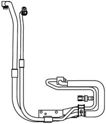 CONDUCTA PRESIUNE VARIABLIA AER CONDITIONAT MAHLE AP 96 000P - Compatibil cu FORD