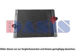 Radiator racire motor AKS Dasis 440876N