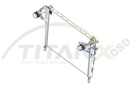 INTERCOOLER TITANX IX119010 - Compatibil cu MERCEDES-BENZ