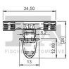 clips, acoperire decorativa si protectie FA1 10-40039.5