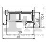 CLIPS, ACOPERIRE DECORATIVA SI PROTECTIE FA1 22-40037.10 - Compatibil cu RENAULT