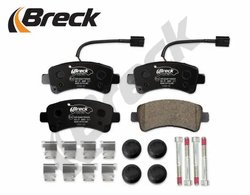 SET PLACUTE FRANA BRECK 25987 00 653 00 - Compatibil cu CITROEN, FIAT, OPEL, VAUXHALL