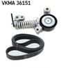 SET CUREA TRANSMISIE CU CANELURI SKF VKMA 36151 - Compatibil cu VOLVO