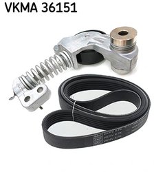 SET CUREA TRANSMISIE CU CANELURI SKF VKMA 36151 - Compatibil cu VOLVO