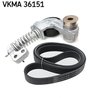 SET CUREA TRANSMISIE CU CANELURI SKF VKMA 36151 - Compatibil cu VOLVO