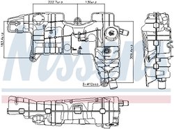 Vas expansiune lichid racire Nissens 996310