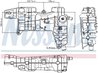 VAS EXPANSIUNE LICHID RACIRE NISSENS 996310 - Compatibil cu DAF