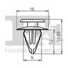 clips, acoperire decorativa si protectie FA1 75-40003.25