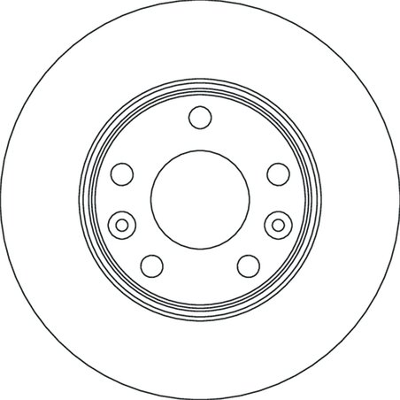 DISC FRANA TRW DF4637 - Compatibil cu RENAULT