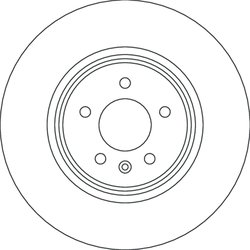 DISC FRANA TRW DF6917S - Compatibil cu OPEL, VAUXHALL
