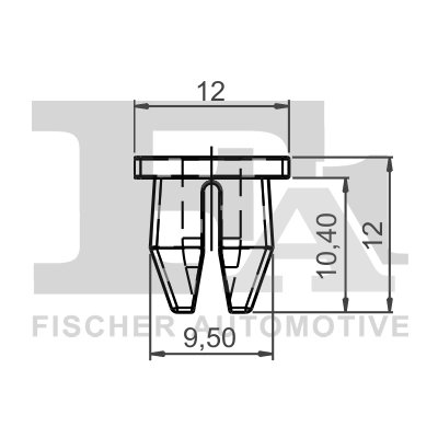 clips, acoperire decorativa si protectie FA1 77-60003.10