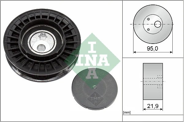 ROLA INTINZATOR CUREA TRANSMISIE INA 531 0963 10 - Compatibil cu BMW, BMW (BRILLIANCE)
