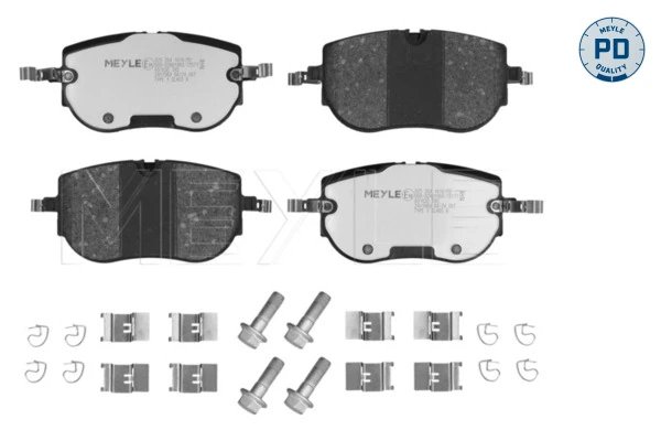 Set placute frana Meyle 025 264 1616/PD